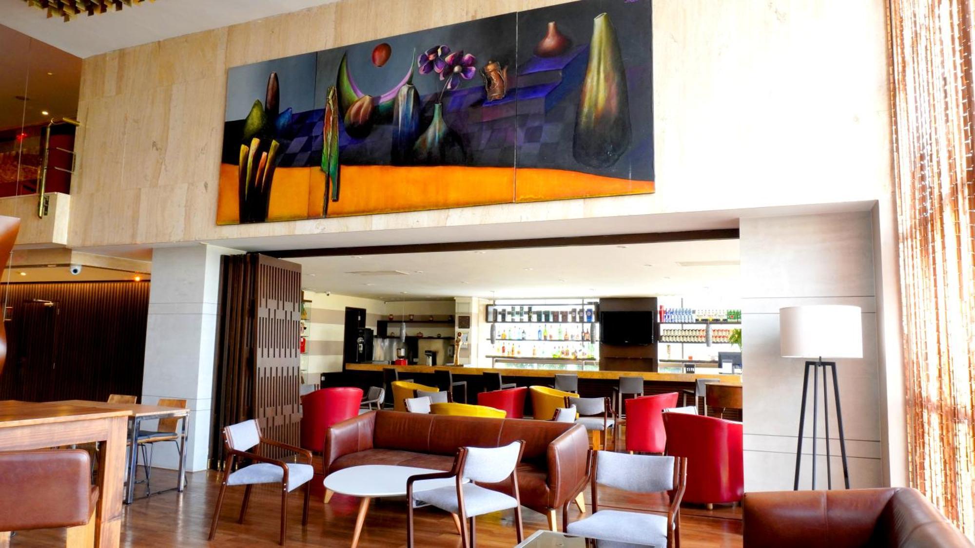 Bogota Plaza Hotel Ngoại thất bức ảnh The lobby of the hotel